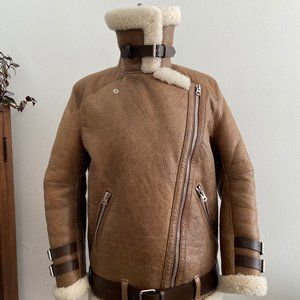 ACNE STUDIOS Velocite Jacket Brown Size 32 XS